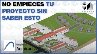 7 RECOMENDACIONES para hacer tu TESIS | Archicad 27 | 2024