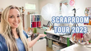Scraproom Tour and Organization