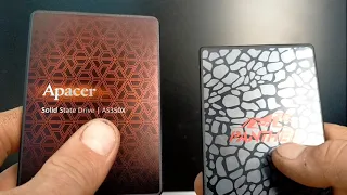 SSD APACER AS350x vs AS350 💠Тести та замір швидкості