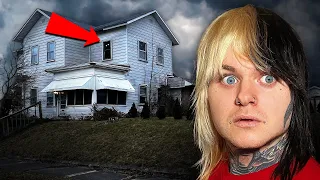 TRAPPED in THE DEMON HOUSE | (VERY TERRIFYING) | Monroe Demon House