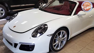 Porsche Carrera. Полная оклейка полиуретановой пленкой