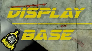 How to BUILD simple 1/48 scale Display Base?  - Aircraft model