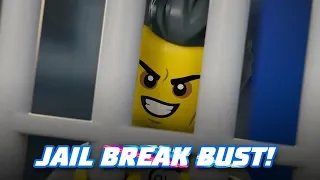 Sky Police Jail Break Parachute Arrest - LEGO City