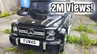 Mercedes Benz G63 AMG Kids Ride On Car Review!