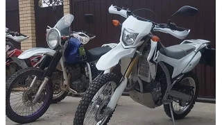 Какой эндуро мотоцикл выбрать? Сравниваем Suzuki Djebel 250XC и Honda CRF 250 L