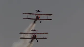 Aero Superbatics Wing Walkers At Duxford Air Festival 2018