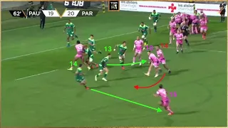 Rugby ATTACK ANALYSIS -  How State Francais Play Off 12