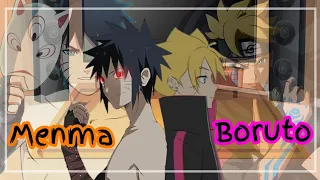 •Universo Menma e Boruto reacts a Tiktoks Deles•[Gacha Club]-Video antigo-(1/2)