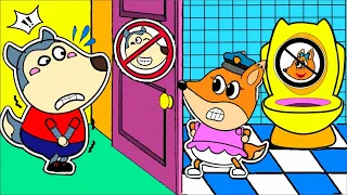 Wolfoo can go Potty - Amazing Toilet training | fanmade coloring story with Wolfoo Family