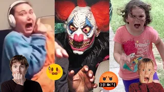 🤣 SCARE CAM 😱 Priceless Reactions 😁 Funny Prank Compilation #39