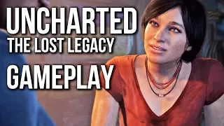 Uncharted The Lost Legacy Gameplay + Interview | E3 2017 | PS4