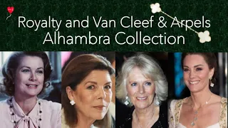Royalty and Van Cleef & Arpels Alhambra Collection
