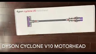 Dyson Cyclone V10 Motorhead Unboxing