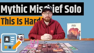 Mythic Mischief Solo Play - An Abstract Game With Solo Play?