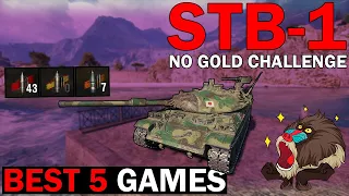 STB-1: No GOLD challenge Best of's | World of Tanks