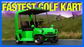 Trying to Build The World's Fastest Golf Cart in Automation & BeamNG