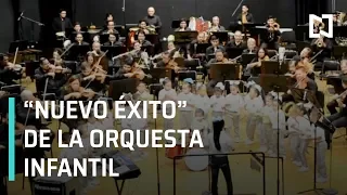 Niña dirige orquesta Politécnico |  Niña dirige orquesta infantil - En Punto