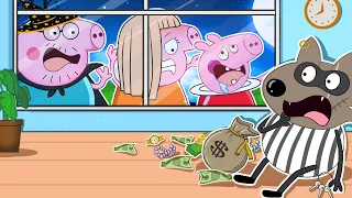 Peppa Pig Discovers The Thief | Peppa Pig Funny Animation
