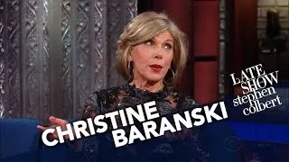 Christine Baranski's Easiest Role Ever? Acting Displeased With Trump.