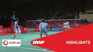 DAIHATSU Indonesia Masters 2018 | Badminton MD - SF - Highlights | BWF 2018