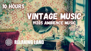 1920's 1930s Music in Your Room - VINTAGE MUSIC! ASMR Gramophone