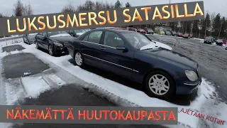 Luksusmersu huutokaupasta satasilla - Osa #1 Ajetaan kotiin (W220)