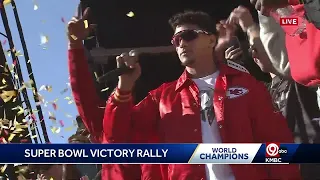 Chiefs quarterback Patrick Mahomes on three-peat: "We're doing it'