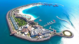 Banana Island Resort Доха, Катар | 5-звездочный роскошный отель от Anantara (полный тур в 4K)