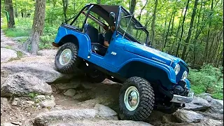 Vintage JEEPS Take on Rausch Creek Off-Road Park PART ONE!