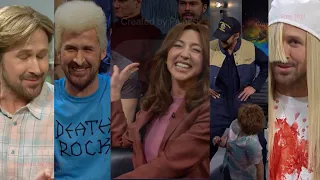 Ryan Gosling Breaks In Every 'SNL' Sketch