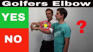 Golfers Elbow Diagnosis Test | Medial Epicondylitis | Elbow Assessment