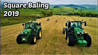 Square Baling Silage 2019 | Haworth Agri Contractors