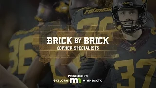 "Gopher Specialists" Brick by Brick: Gopher Football 2015 (Episode 10)