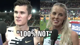 Jakob Ingebrigtsen and Keely Hodgkinson Interview