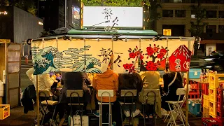 A Japanese food stall run by the youngest person with 5.0 reviews on Google. ｜japanese street food