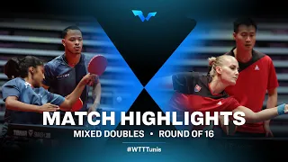Pavade Prithika/Cassin Alexandre vs Balazova Barbora/Wang Yang | WTT Contender Tunis | XD | R16