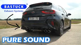 2019 Kia Ceed GT | Revs & Acceleration Sound | Bastuck exhaust