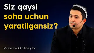 Siz qaysi soha uchunyaratilgansiz?