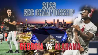 Georgia vs Alabama - 2023 SEC Championship Game Highlights