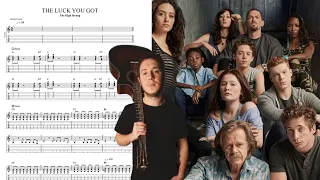 The High Strung - The Luck You Got (Shameless theme song) GUITAR COVER + PLAY ALONG TAB + SCORE