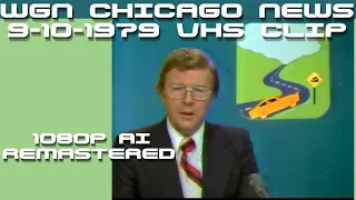 WGN 9 Chicago News (full) remastered from September 10, 1979