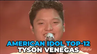 American Idol - Tyson Venegas Performs "Don’t Let the Sun Go Down on Me" by Elton John TOP-12