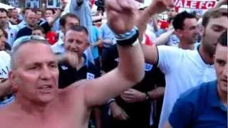 English and Swedish football fans, EURO 2012, Kiev