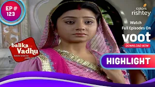 Basant के बच्चे को जन्म देने को राज़ी हुईं Gehna | Balika Vadhu | बालिका वधू | Highlight | Ep. 123