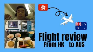 My Experience With Cathay Premium Economy - Flight review (From HK🇭🇰 to AUS🇦🇺)