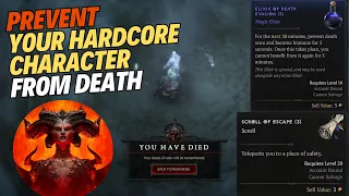 My Hardcore Barb died so yours's won't! - Diablo 4