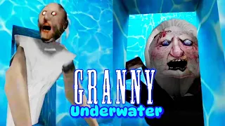 Granny's House In Underwater Atmosphere Full Gameplay | Granny v1.8.1 Underwater Atmosphere Mod