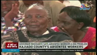 Kajiado Governor says absentee workers are affecting the county’s service delivery