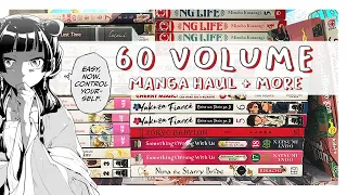 massive collective manga + merch haul | 60 VOLUMES