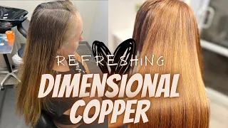 HOW TO REFRESH DIMENSIONAL COPPER HAIR COLOR